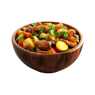Mushroom Chilli Dry