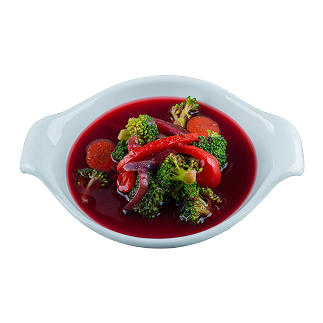 Schezwan Vegetables in Hot
